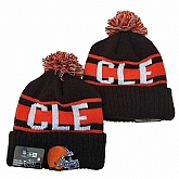 Cleveland Browns Team Logo Knit Hat YD (5),baseball caps,new era cap wholesale,wholesale hats